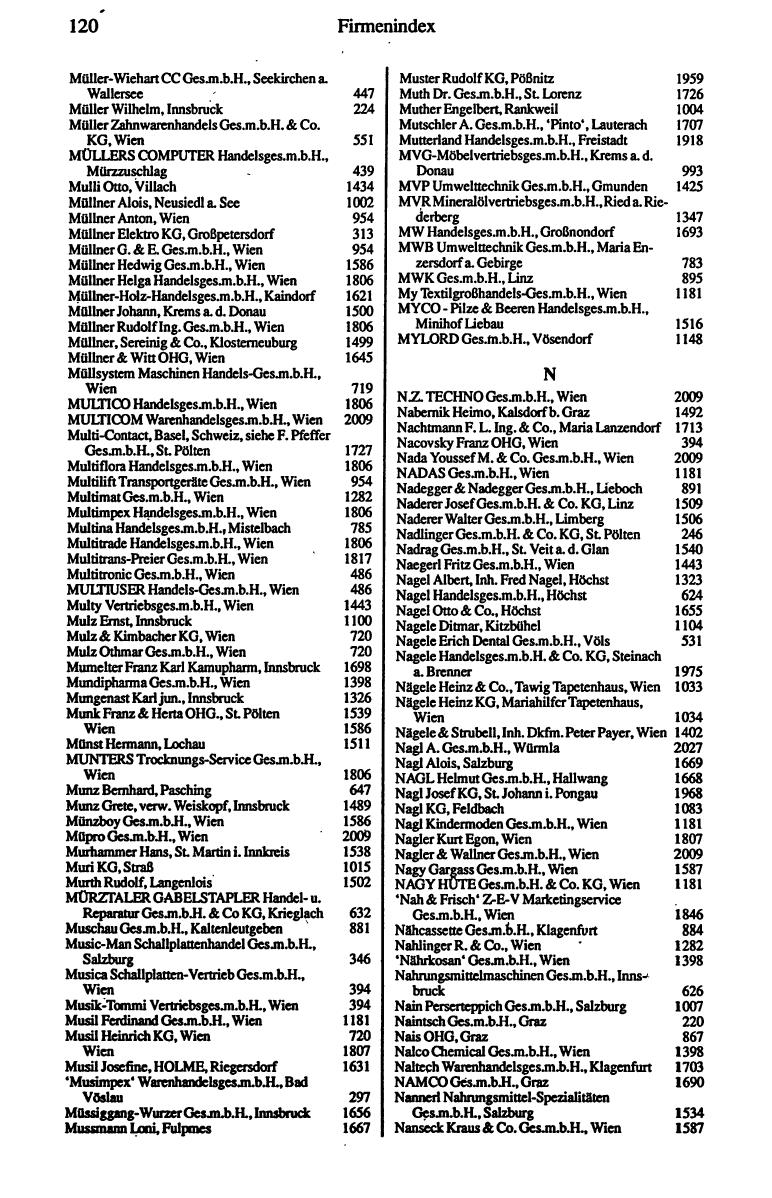 Handels-Compass 1990/91 - Seite 138