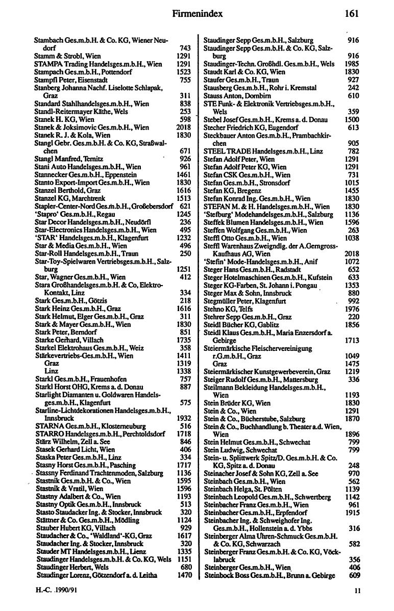 Handels-Compass 1990/91 - Seite 179