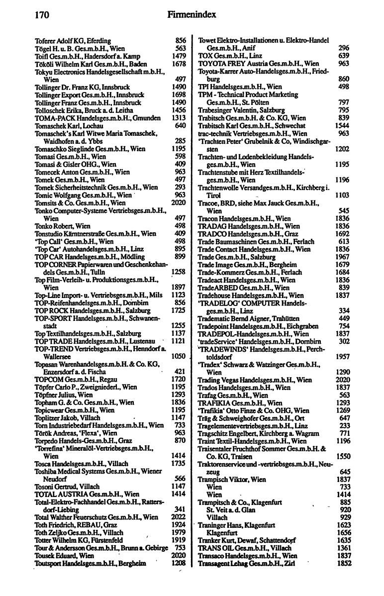 Handels-Compass 1990/91 - Seite 188