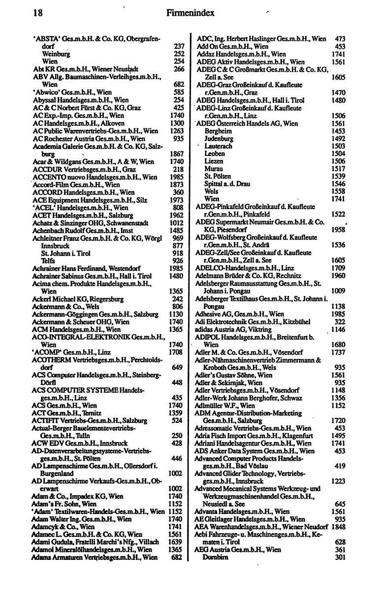 Handels-Compass 1990/91 - Seite 36
