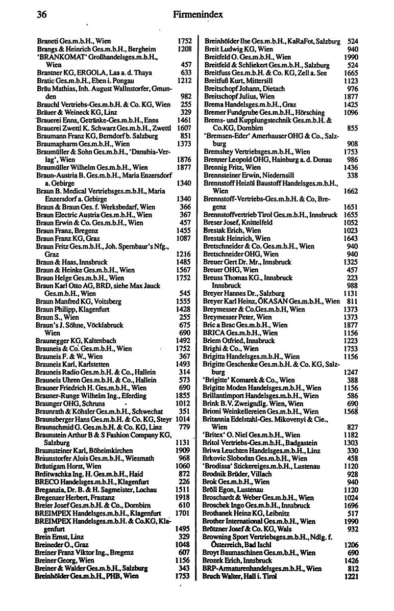 Handels-Compass 1990/91 - Seite 54