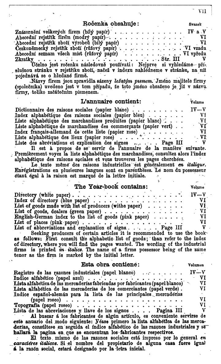 Industrie-Compass 1919, Band VI: Deutschösterreich, Tschechoslowakei, Polen, Ungarn, Jugoslawien - Seite 11