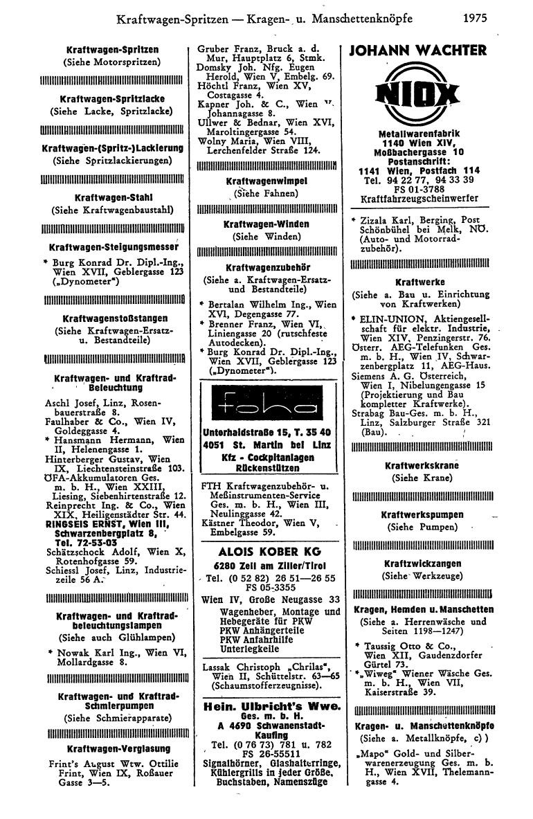 Industrie-Compass 1973 - Seite 2097