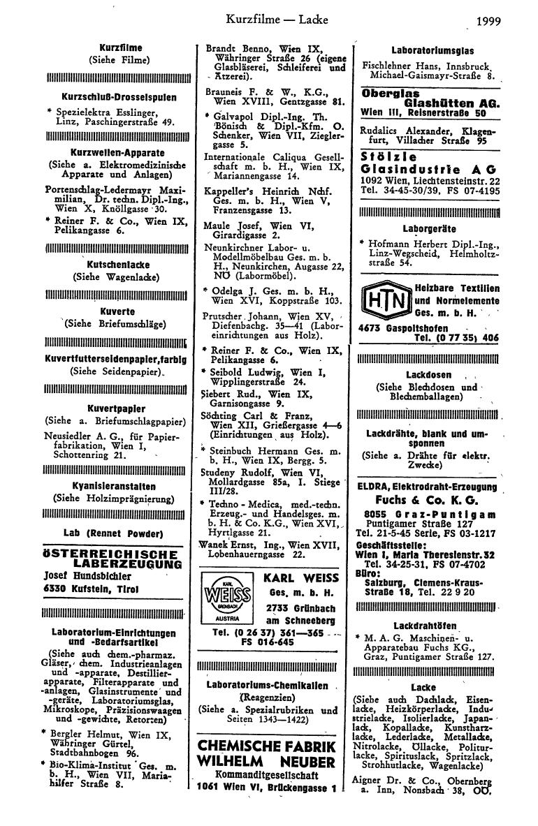 Industrie-Compass 1973 - Seite 2121