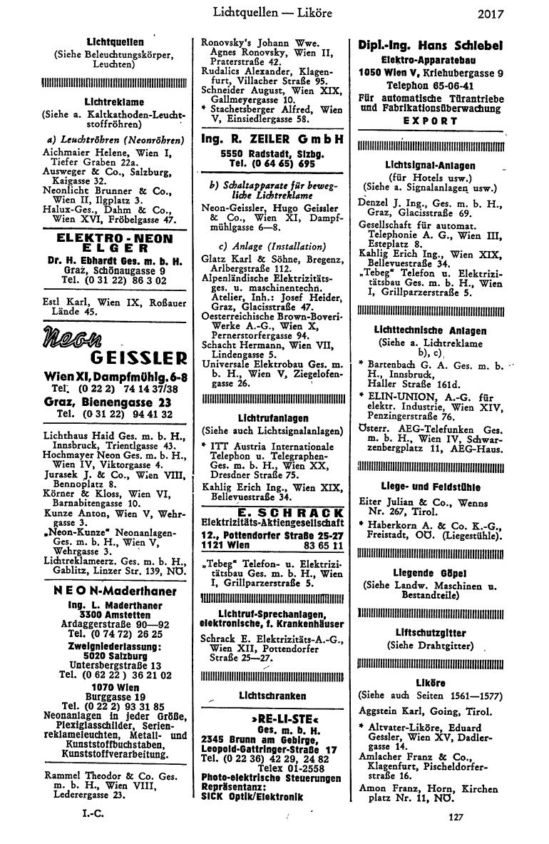 Industrie-Compass 1973 - Seite 2139