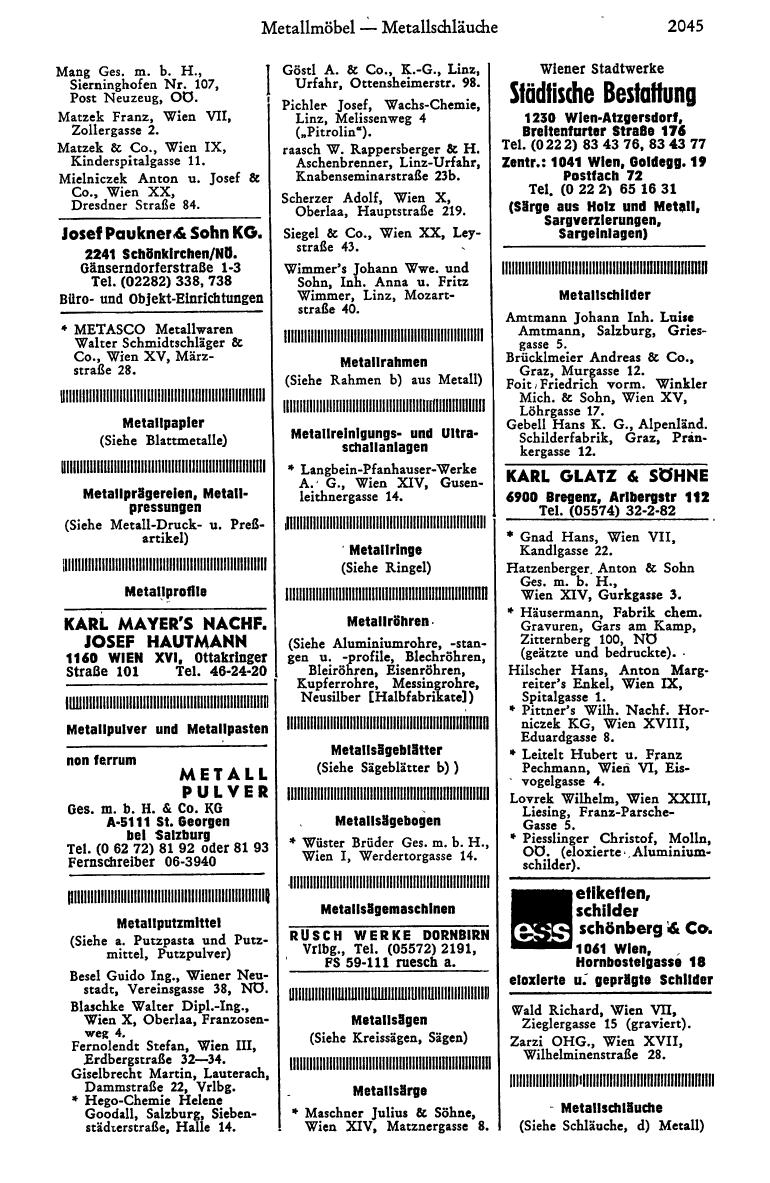 Industrie-Compass 1973 - Seite 2167