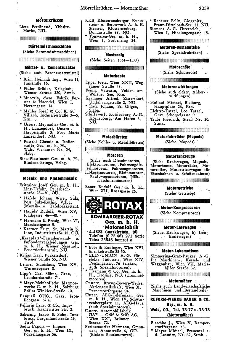 Industrie-Compass 1973 - Seite 2181