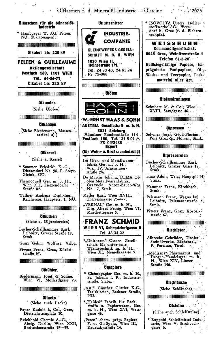 Industrie-Compass 1973 - Seite 2197