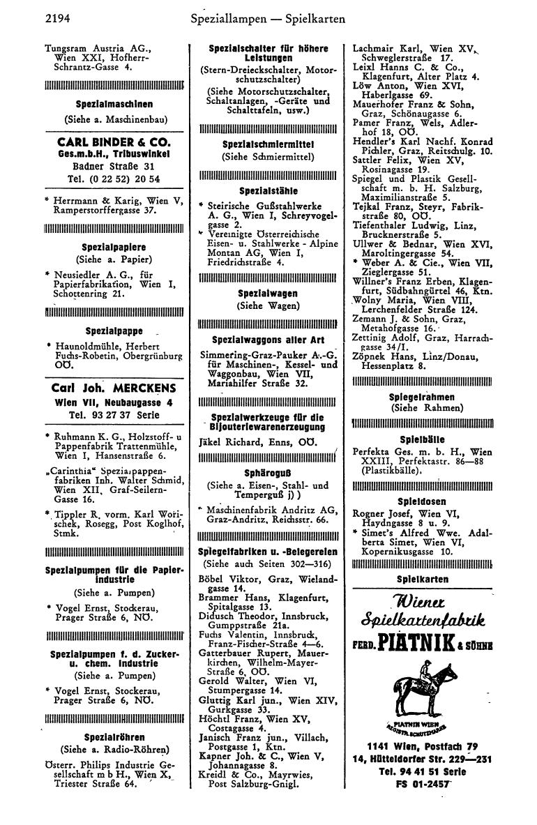 Industrie-Compass 1973 - Seite 2318