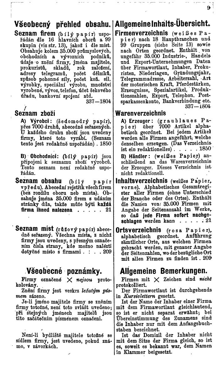 Compass. Industrielles Jahrbuch 1937: Tschechoslowakei. - Seite 13