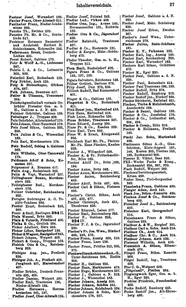 Compass. Kommerzielles Jahrbuch 1940: Sudetenland. - Page 33