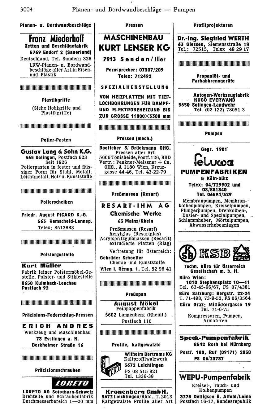 Industrie-Compass 1968 - Seite 3172