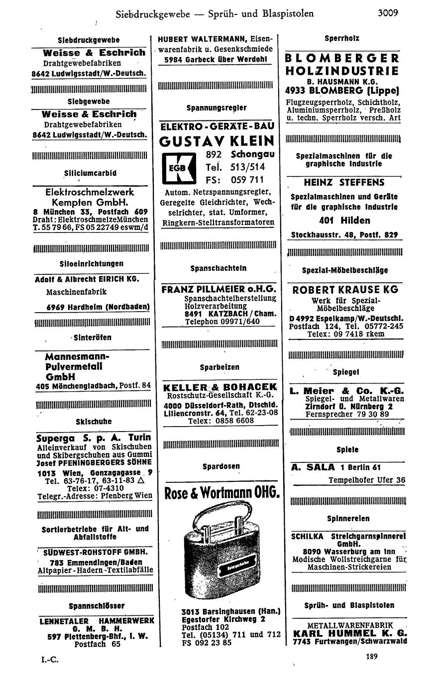 Industrie-Compass 1968 - Seite 3177