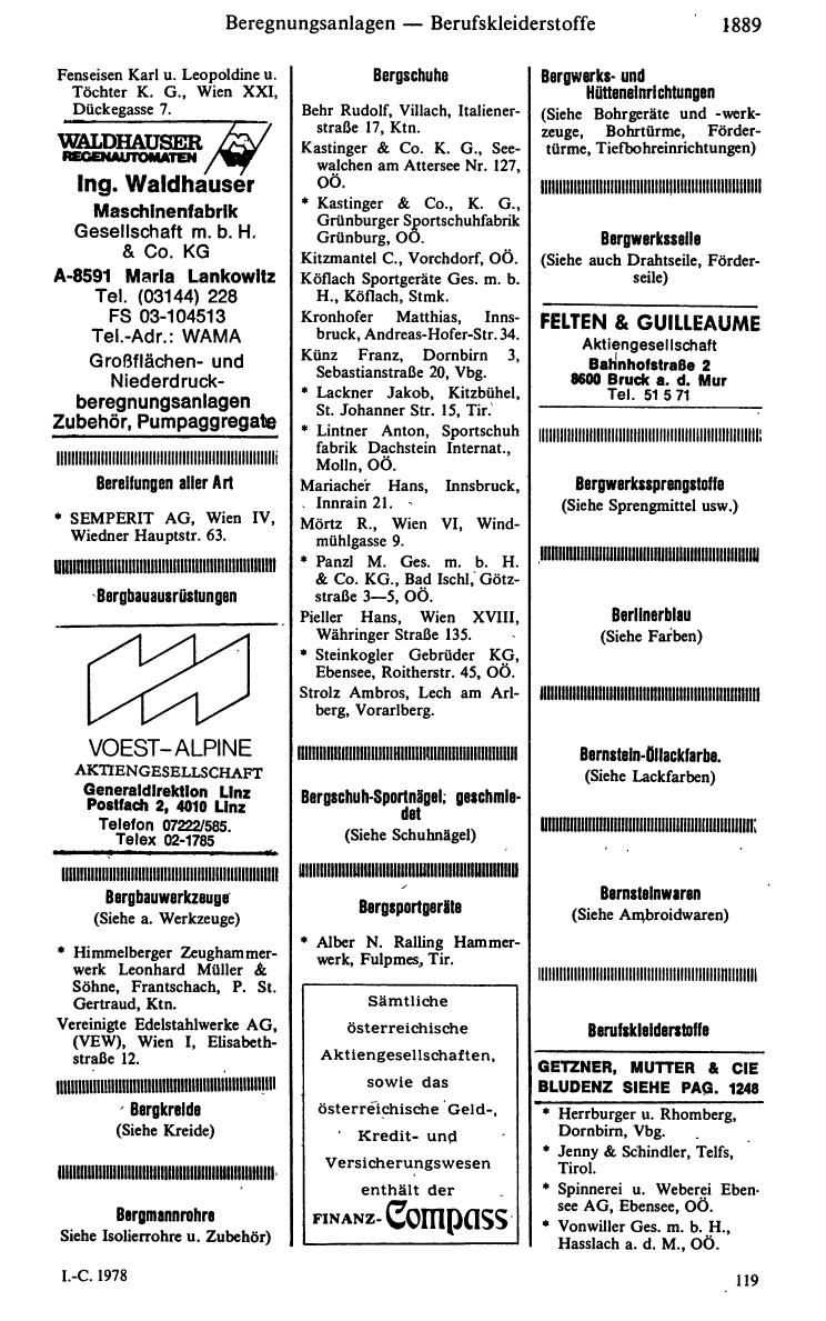 Industrie-Compass 1978/79 - Seite 1953