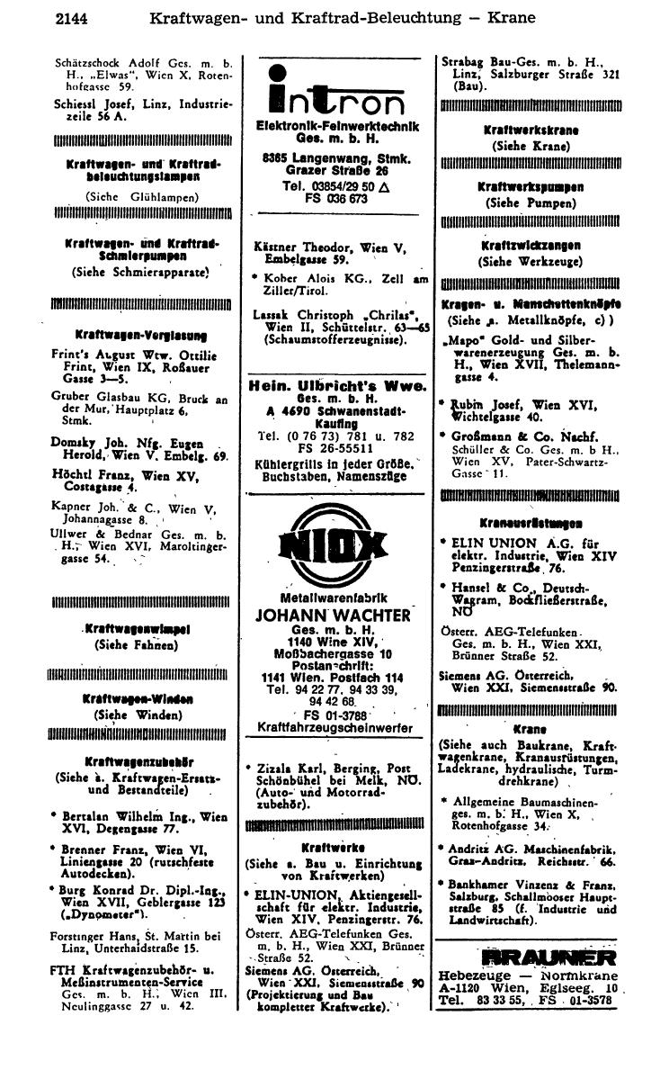 Industrie-Compass 1978/79 - Seite 2208