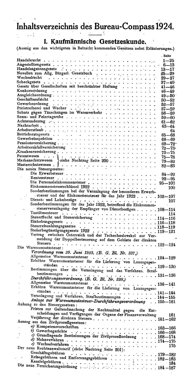 Bureau-Compass 1924 - Page 7