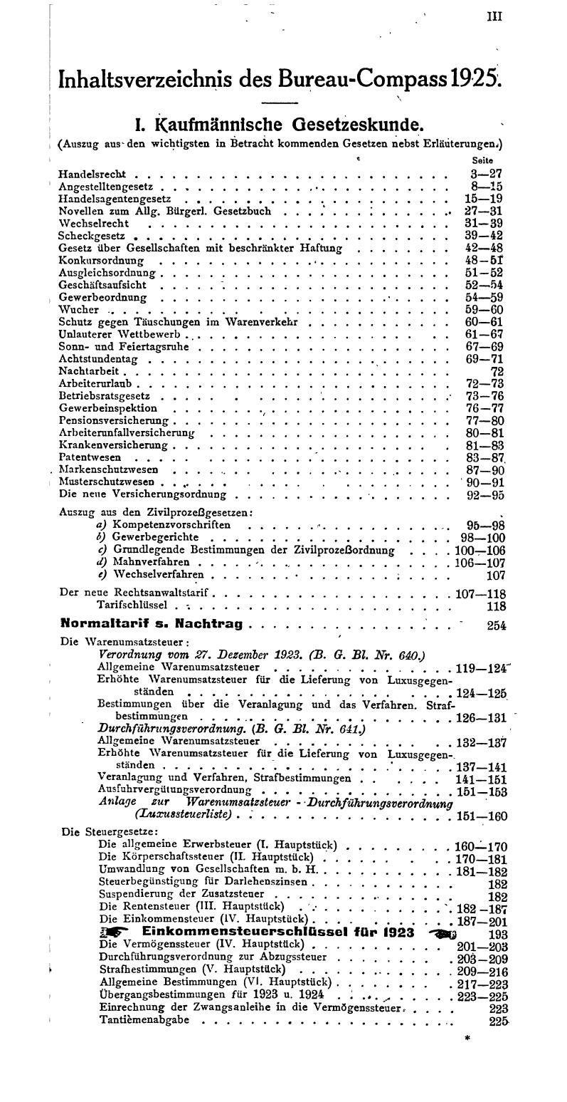 Bureau-Compass 1925 - Seite 7