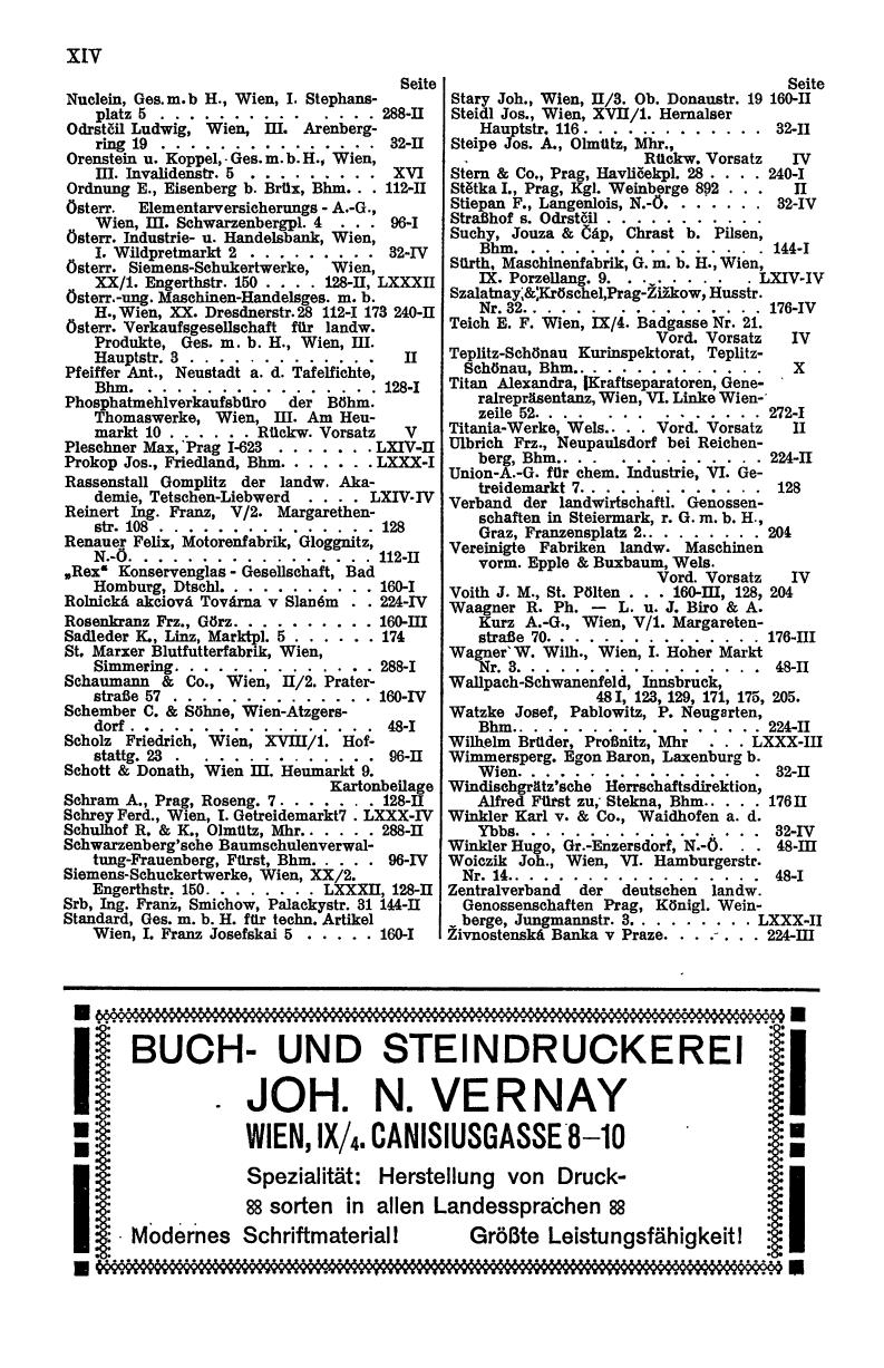 Agrar-Compass 1913/14, Teil 1 - Page 18