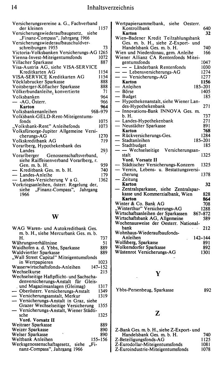 Finanz-Compass 1988/89, Band I - Page 22