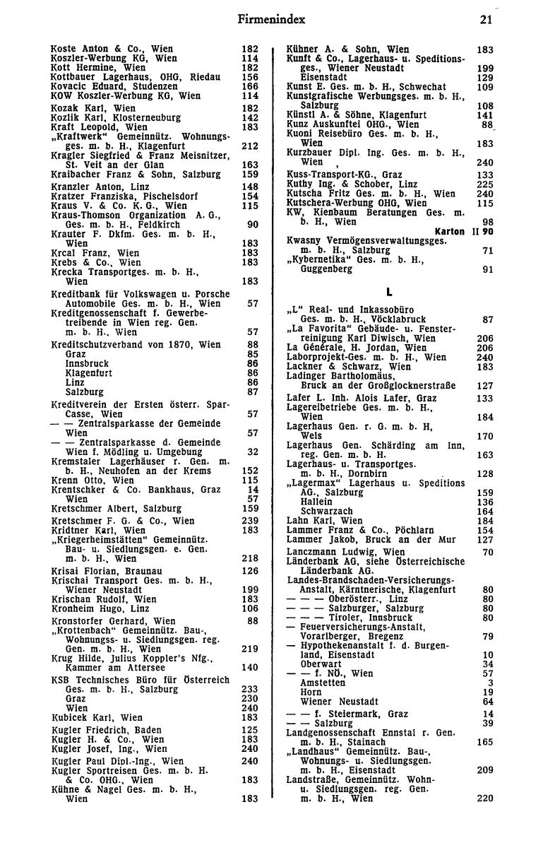 Dienstleistungs- und Behörden-Compass 1972 - Page 37