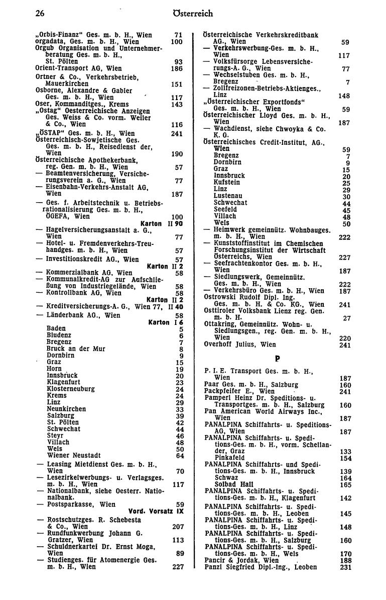 Dienstleistungs- und Behörden-Compass 1972 - Seite 42