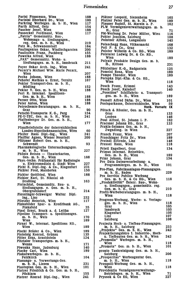 Dienstleistungs- und Behörden-Compass 1972 - Seite 43