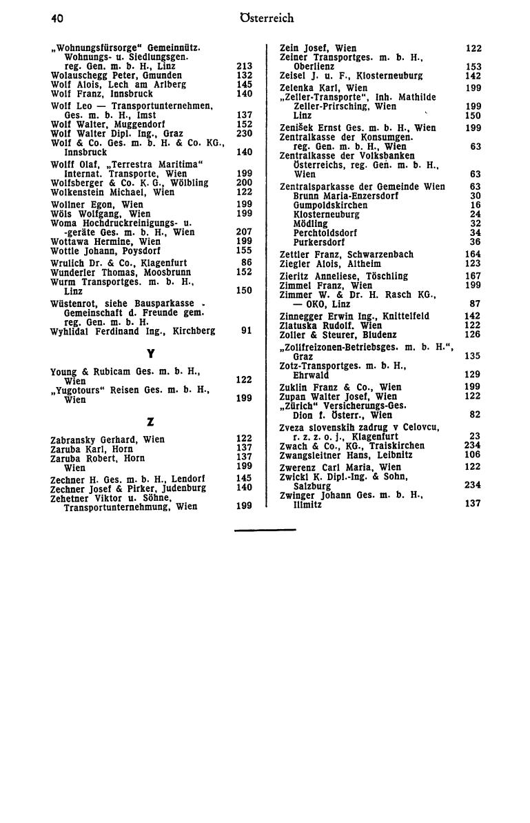 Dienstleistungs- und Behörden-Compass 1972 - Page 56