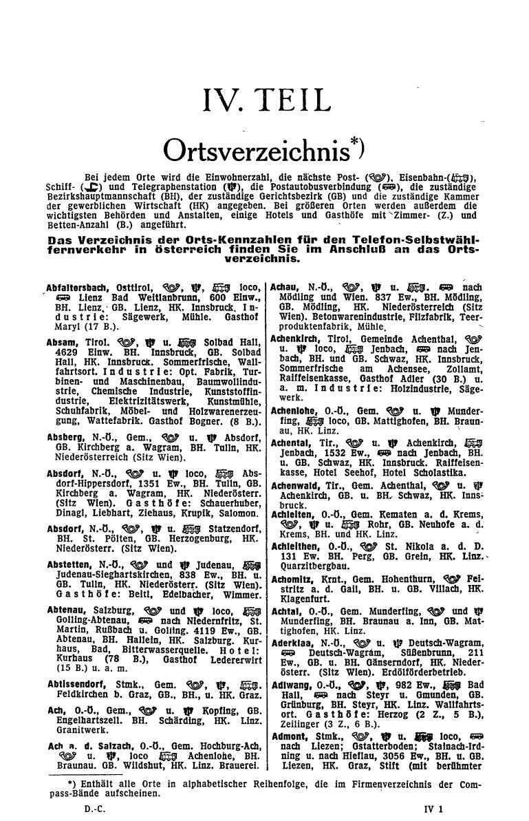 Dienstleistungs- und Behörden-Compass 1972 - Seite 561