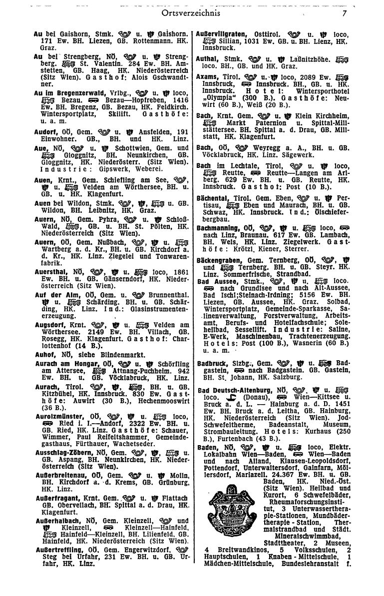 Dienstleistungs- und Behörden-Compass 1972 - Page 567