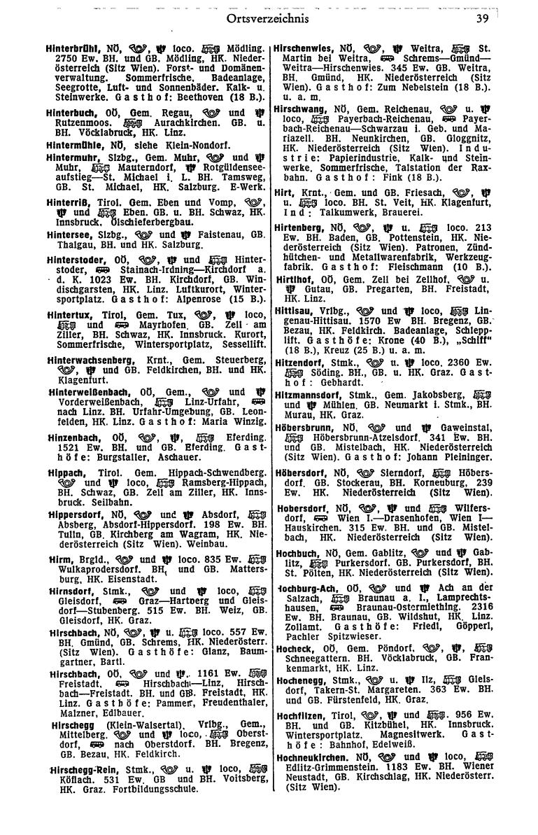 Dienstleistungs- und Behörden-Compass 1972 - Page 599