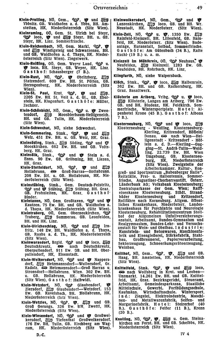 Dienstleistungs- und Behörden-Compass 1972 - Page 609