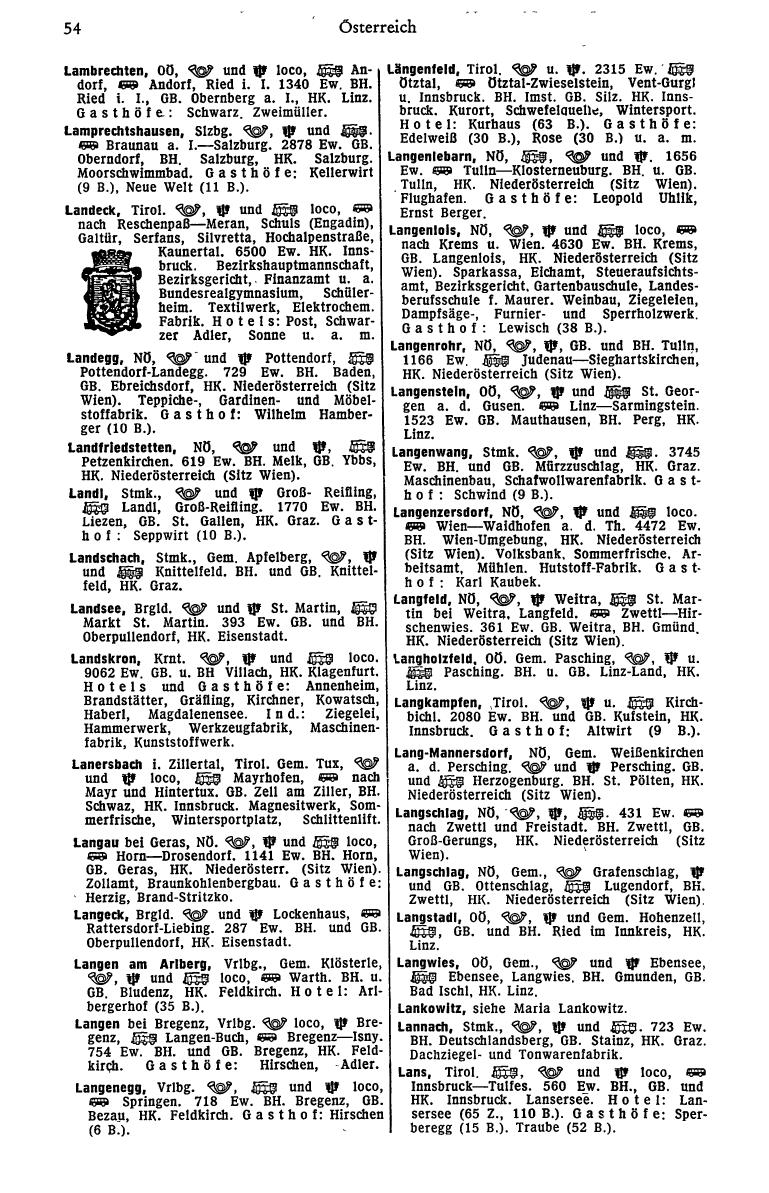 Dienstleistungs- und Behörden-Compass 1972 - Page 614