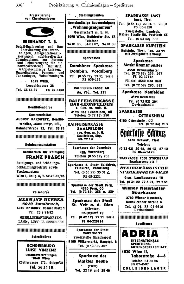 Dienstleistungs- und Behörden-Compass 1973 - Seite 374