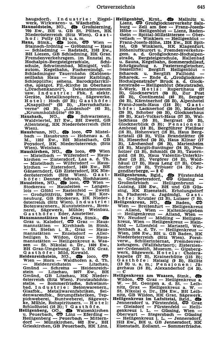 Dienstleistungs- und Behörden-Compass 1973 - Seite 669