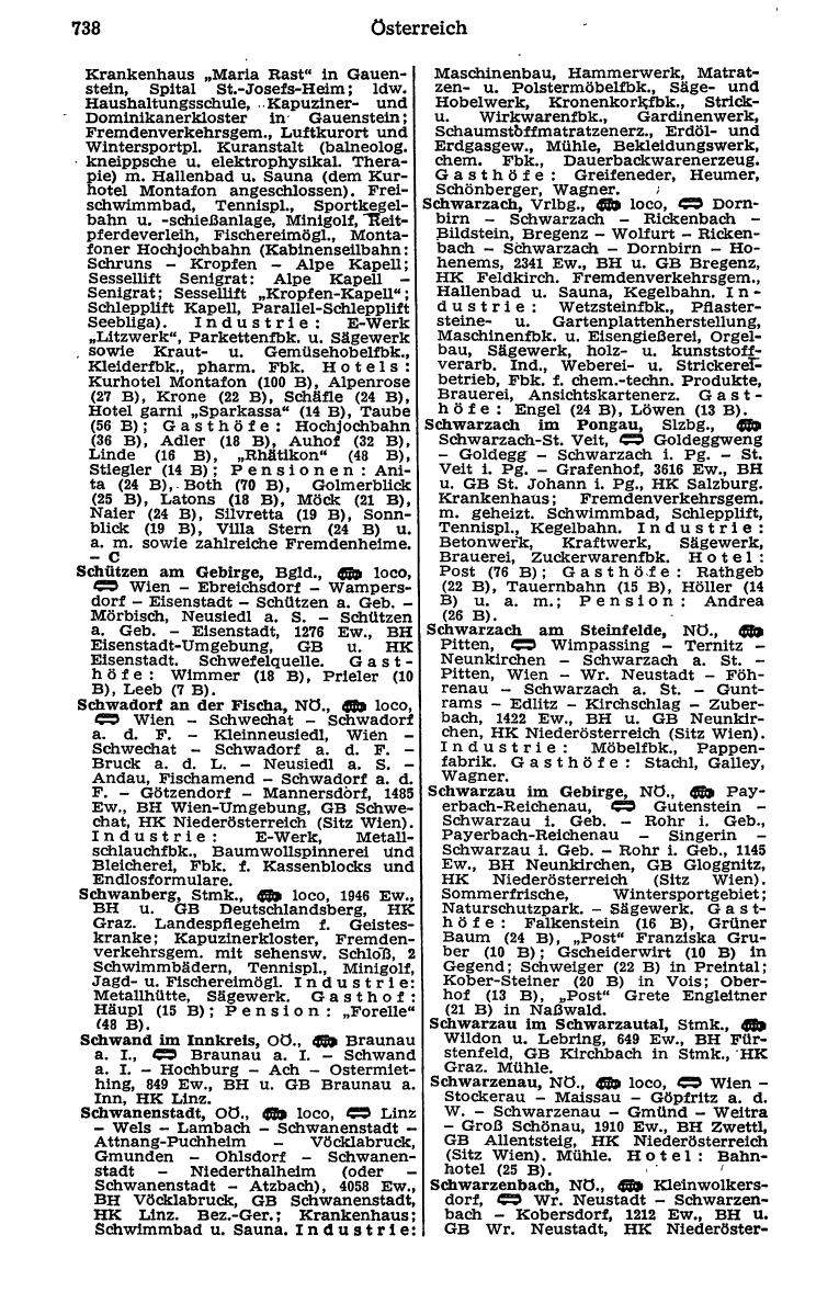 Dienstleistungs- und Behörden-Compass 1973 - Page 762