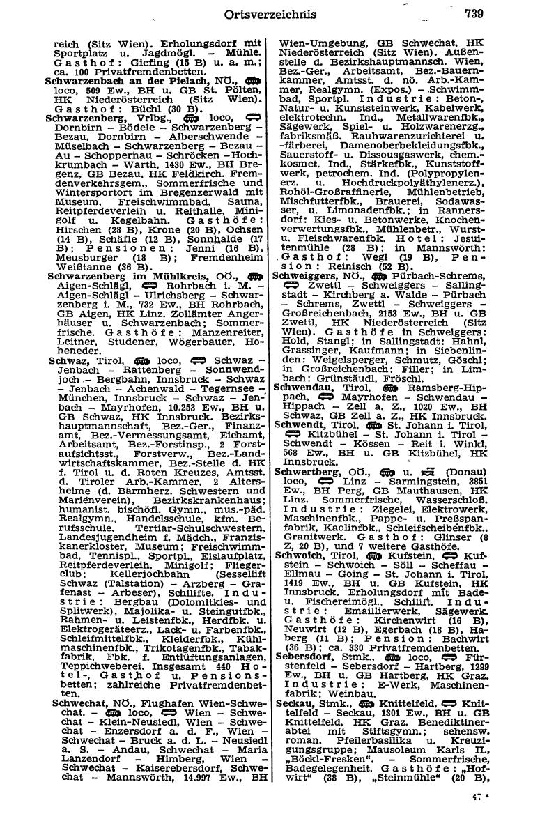 Dienstleistungs- und Behörden-Compass 1973 - Seite 763