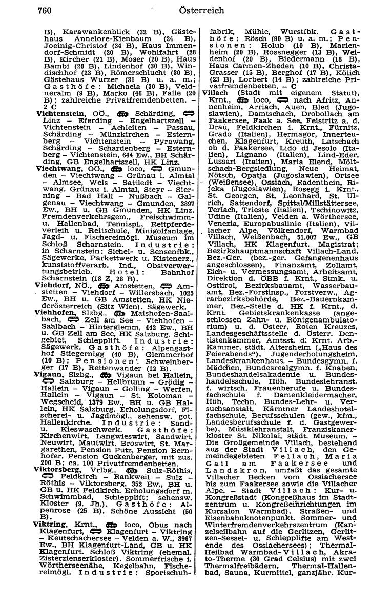 Dienstleistungs- und Behörden-Compass 1973 - Page 784