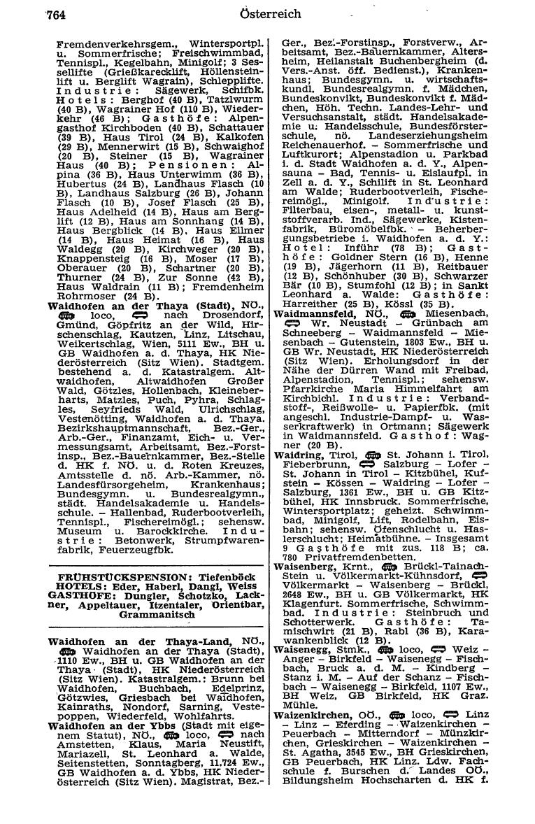 Dienstleistungs- und Behörden-Compass 1973 - Page 788