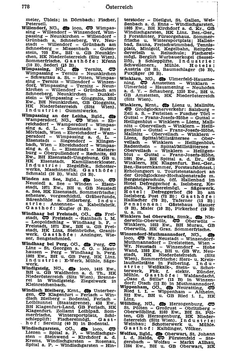 Dienstleistungs- und Behörden-Compass 1973 - Seite 802