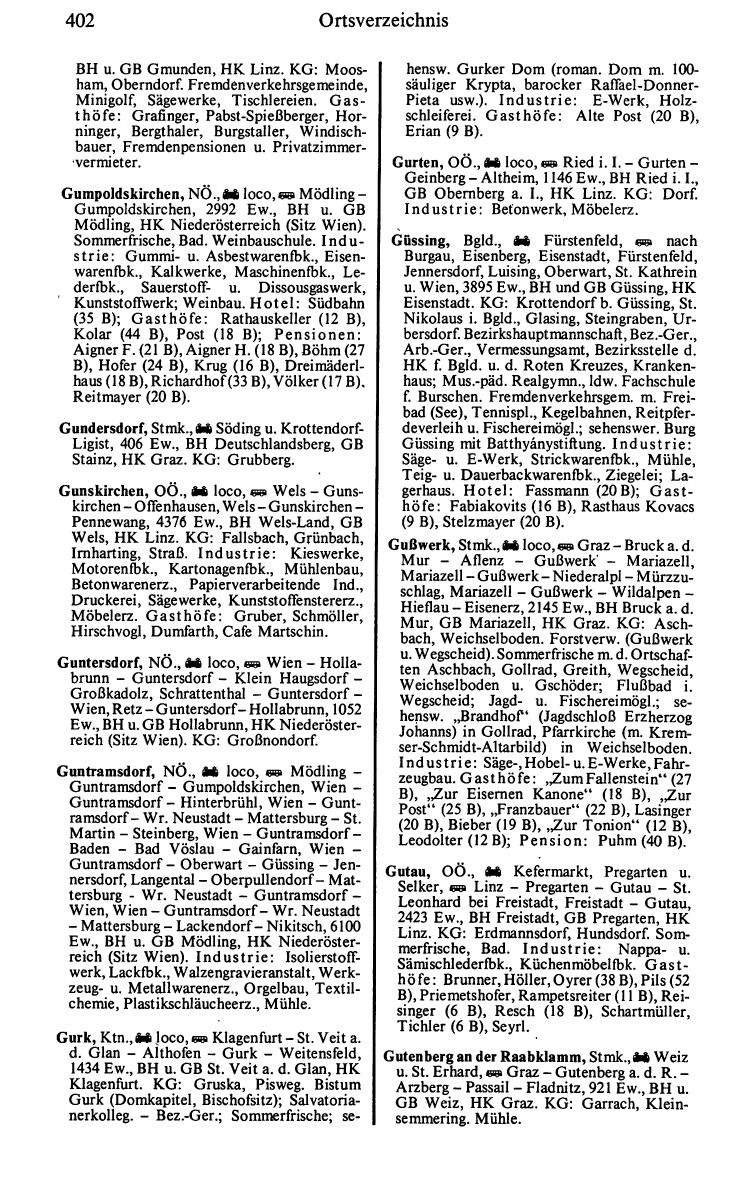 Dienstleistungs- und Behörden-Compass 1989/90 - Page 1222