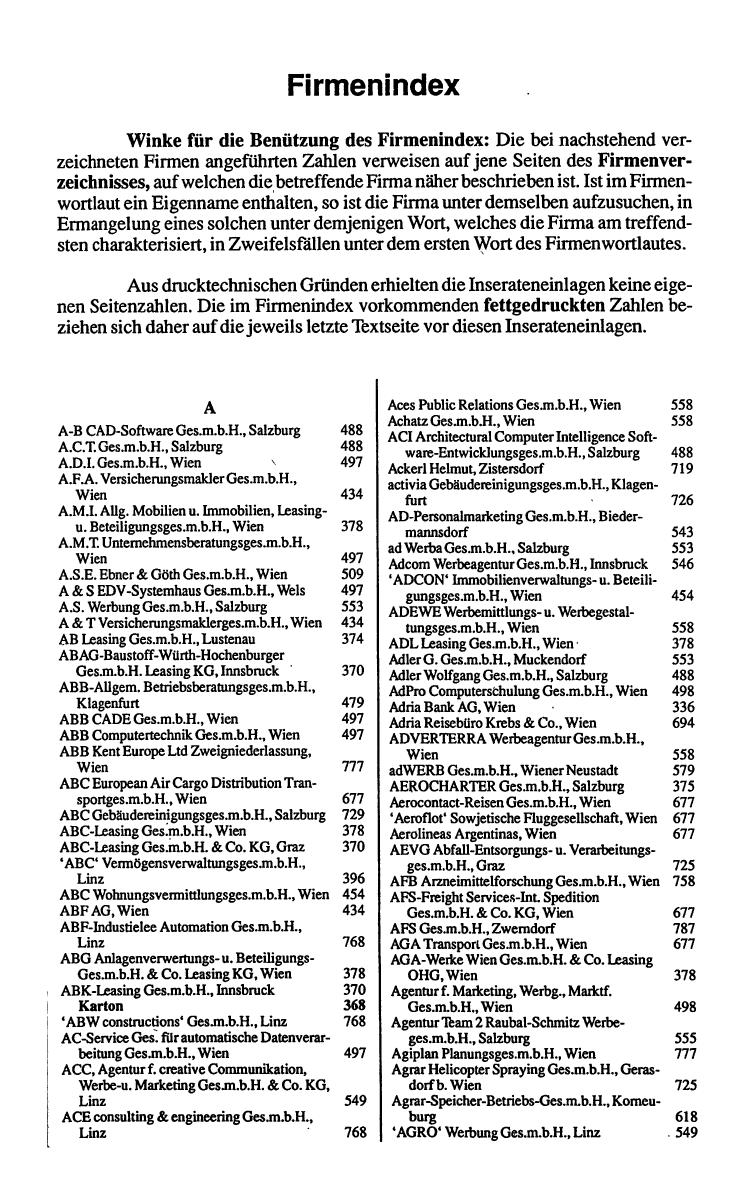 Dienstleistungs- und Behörden-Compass 1989/90 - Page 15