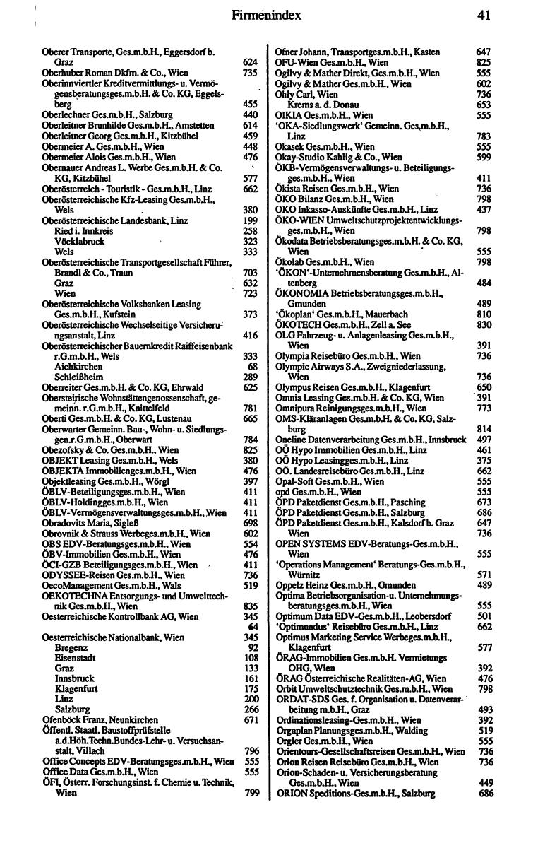 Dienstleistungs- und Behörden-Compass 1990/91 - Seite 49