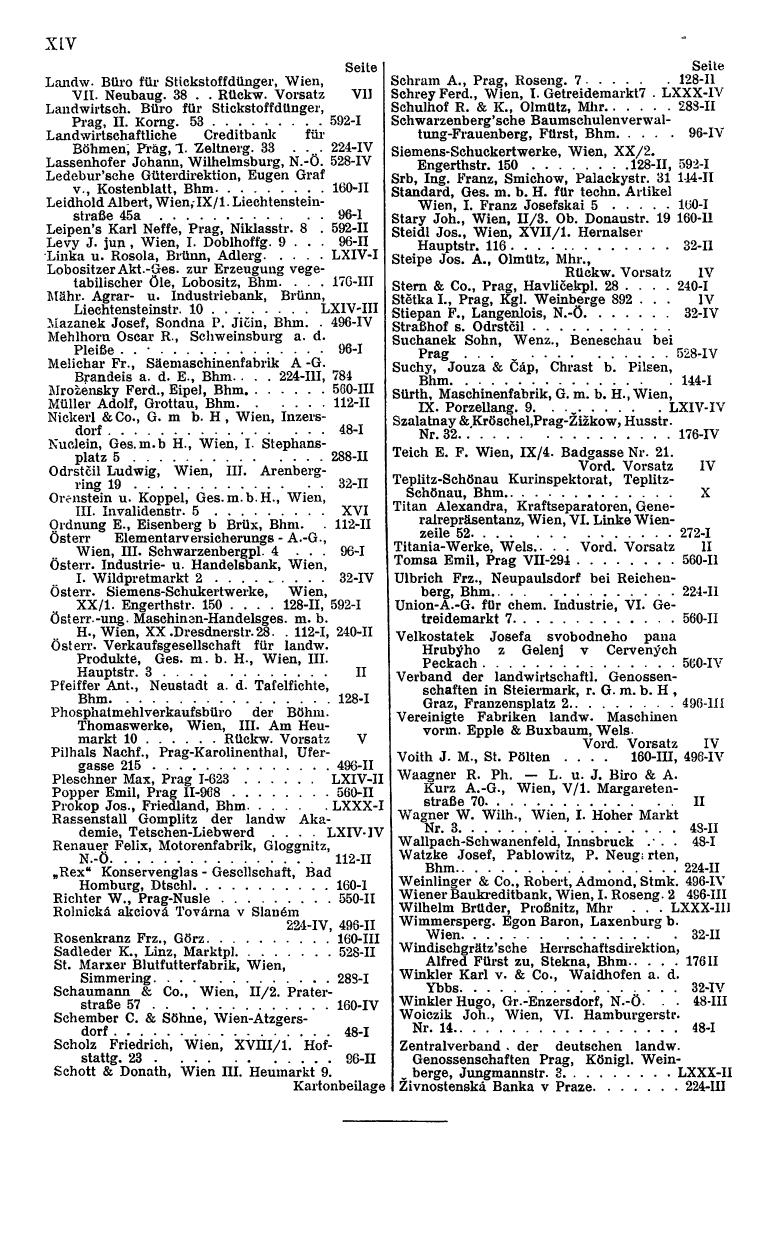 Agrar-Compass 1913/14, Teil 2 - Seite 18