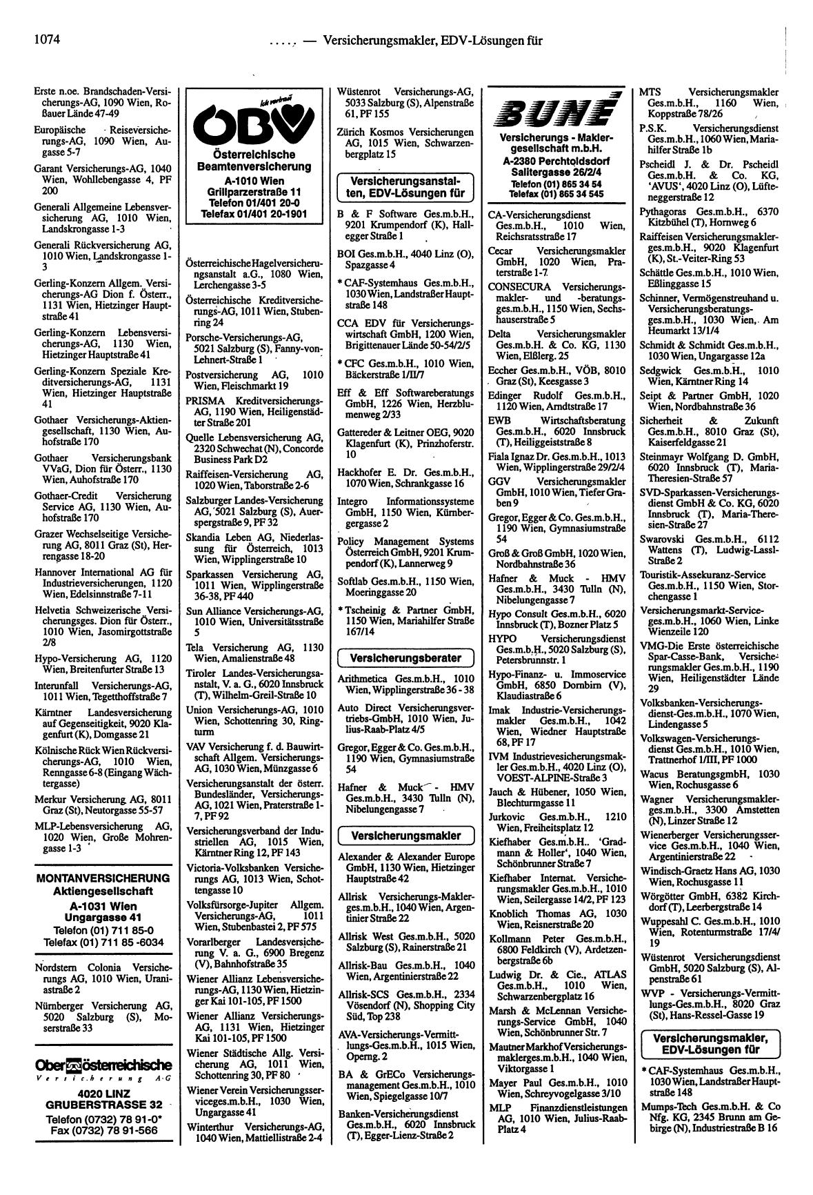 Handel- und Dienstleistungs-Compass 1997/98 - Page 1070