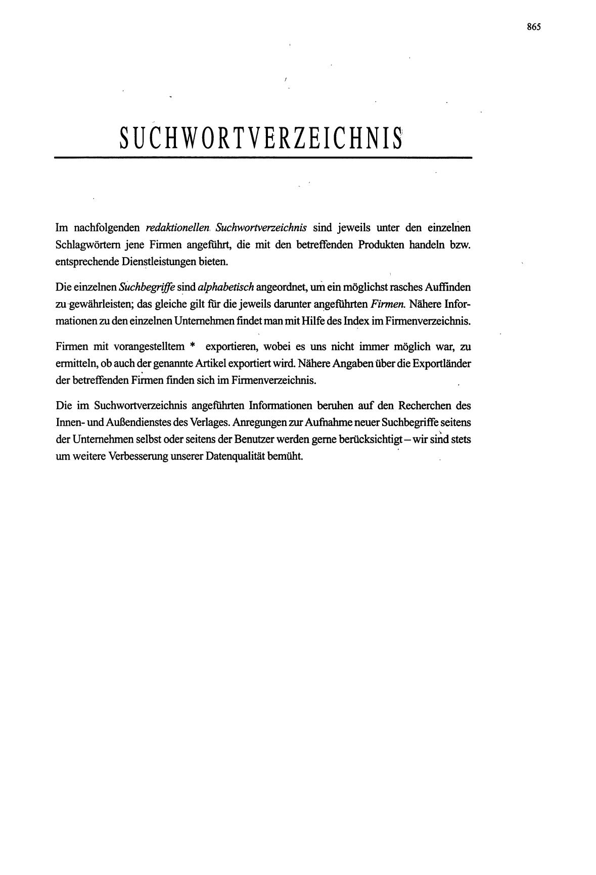 Handel- und Dienstleistungs-Compass 1997/98 - Page 861