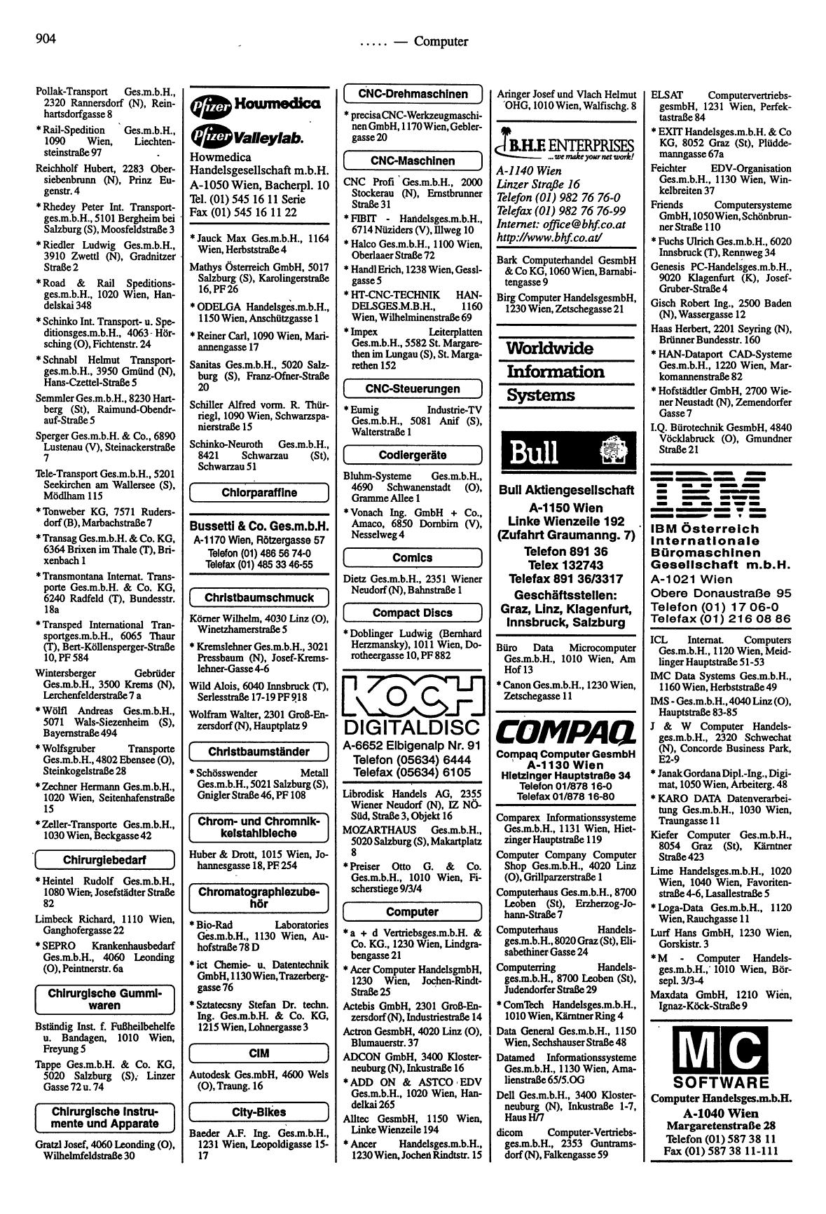 Handel- und Dienstleistungs-Compass 1997/98 - Page 900