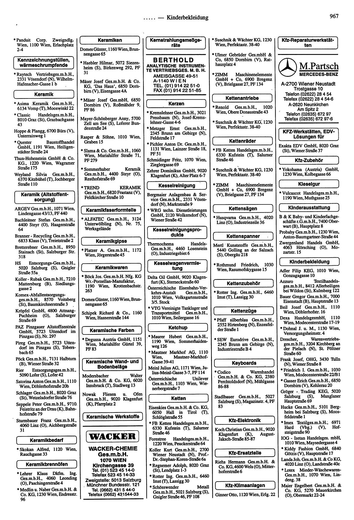 Handel- und Dienstleistungs-Compass 1997/98 - Page 963