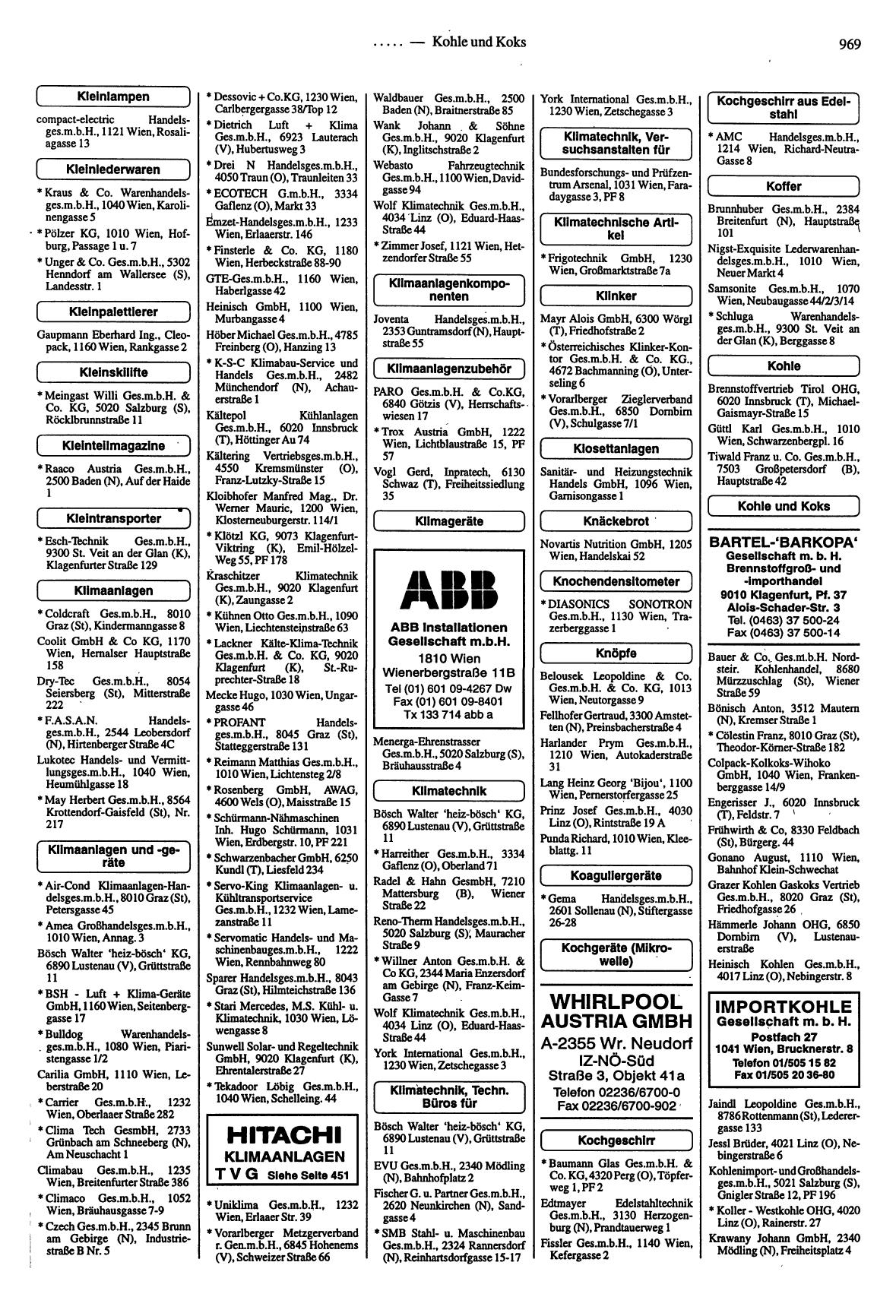 Handel- und Dienstleistungs-Compass 1997/98 - Page 965