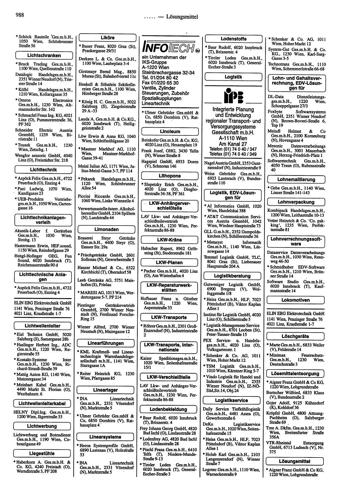 Handel- und Dienstleistungs-Compass 1997/98 - Page 984