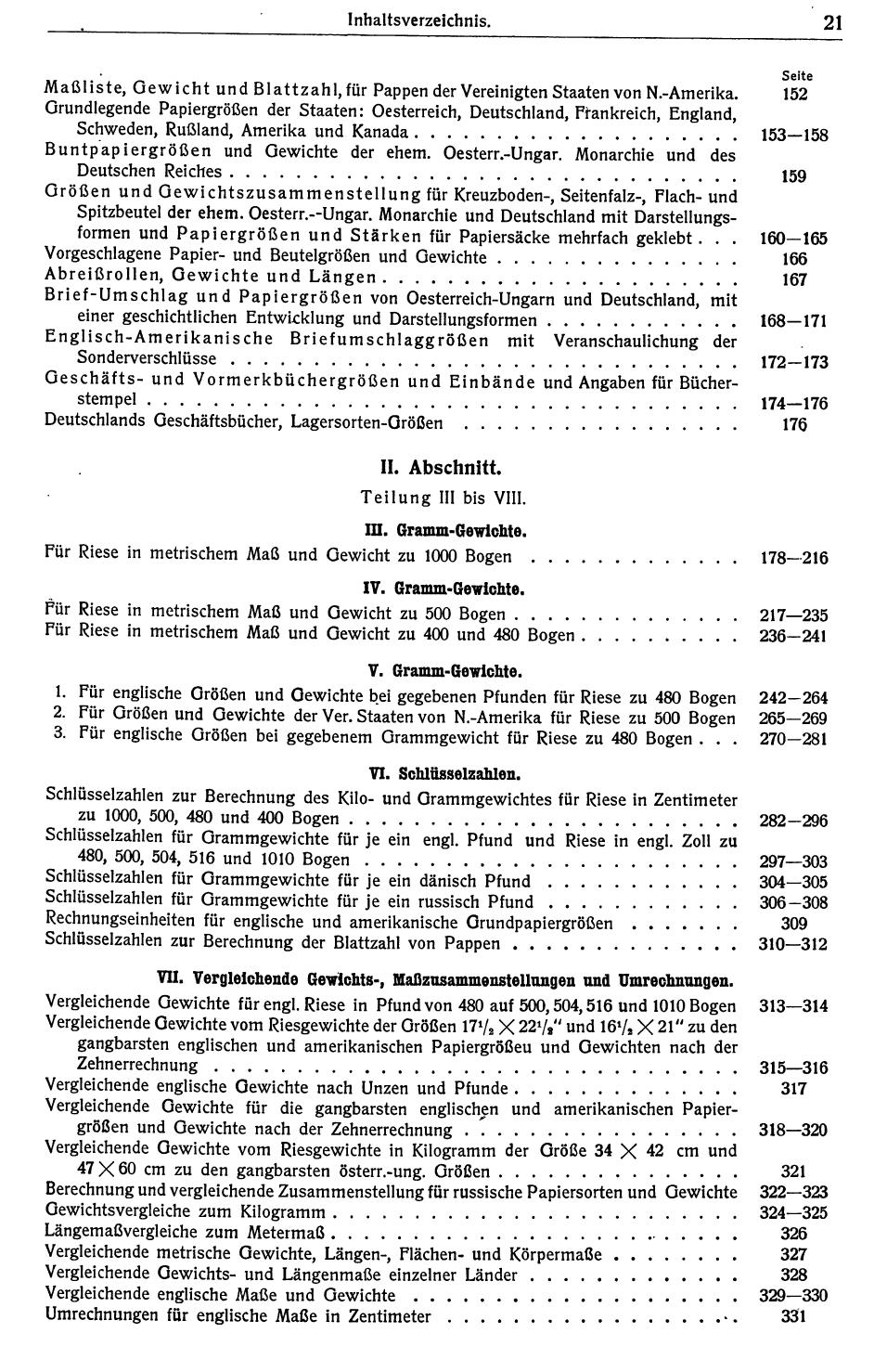 Papierindustrielles Handbuch 1921 - Seite 25